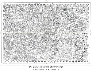 Reymann's topographische Special-Karte von Deutschland, Schweiz, Ostfrankreich, Belgien, Niederla...