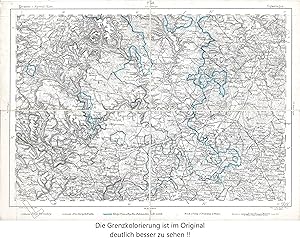 Reymann's topographische Special-Karte von Deutschland, Schweiz, Ostfrankreich, Belgien, Niederla...