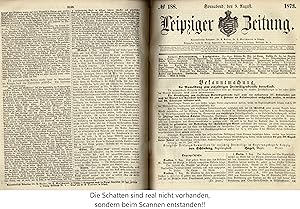 Leipziger Zeitung (Originalausgabe 1. Juli 1873 Januar - 30.September 1873)