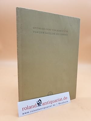 Seller image for Von den Quellen des Lebens [Gedichte] for sale by Roland Antiquariat UG haftungsbeschrnkt