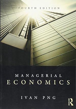 Image du vendeur pour Managerial Economics, 4th Edition mis en vente par WeBuyBooks