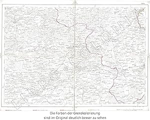 Reymann's topographische Special-Karte von Deutschland, Schweiz, Ostfrankreich, Belgien, Niederla...