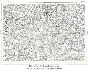 Reymann's topographische Special-Karte von Deutschland, Schweiz, Ostfrankreich, Belgien, Niederla...