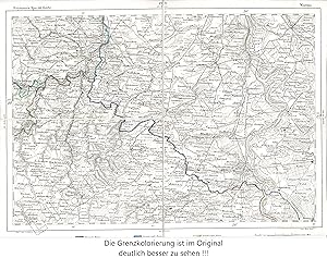 Reymann's topographische Special-Karte von Deutschland, Schweiz, Ostfrankreich, Belgien, Niederla...