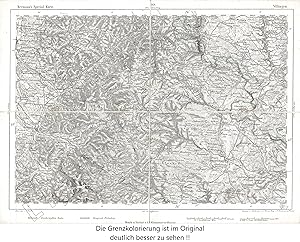 Reymann's topographische Special-Karte von Deutschland, Schweiz, Ostfrankreich, Belgien, Niederla...