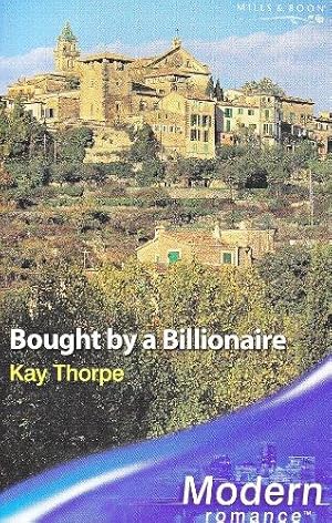 Imagen del vendedor de Bought By A Billionaire a la venta por WeBuyBooks