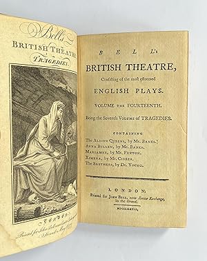 Bells British theatre, consisting of the most esteemed English plays. Volume the fourteenth. Bein...