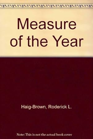 Image du vendeur pour Measure of the Year mis en vente par WeBuyBooks