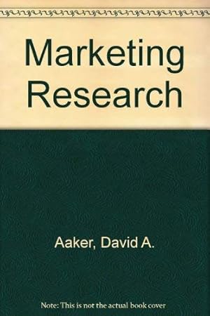 Seller image for Marketing Research for sale by WeBuyBooks