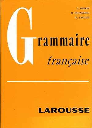Image du vendeur pour Grammaire Francaise mis en vente par Dmons et Merveilles