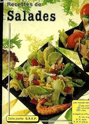 Image du vendeur pour recettes de salade mis en vente par Dmons et Merveilles
