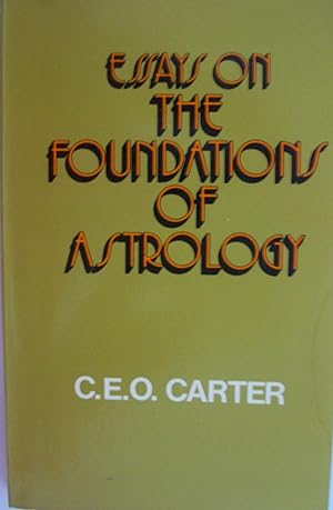Seller image for Essays on the Foundations of Astrology (Astrology S.) for sale by Books and Bobs