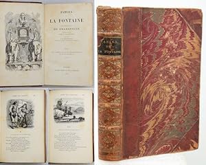 Seller image for FABLES DE LA FONTAINE. Reportes sur bois par A. Desperet. Graves par Brend Amour. for sale by Francis Edwards ABA ILAB