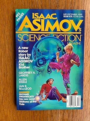 Image du vendeur pour Isaac Asimov's Science Fiction Mid-December 1990 mis en vente par Scene of the Crime, ABAC, IOBA