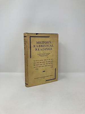 Seller image for Milton's Rabbinical Readings for sale by Southampton Books