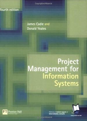 Seller image for Project Management for Information Systems for sale by WeBuyBooks