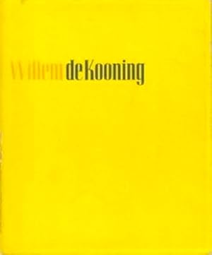 Seller image for Willem de Kooning for sale by LEFT COAST BOOKS