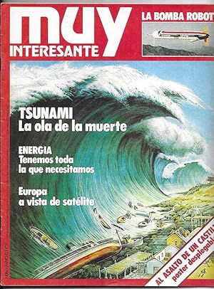 Muy Interesante Nº 1 Edición Facsimil Tsunami La Ola de la Muerte