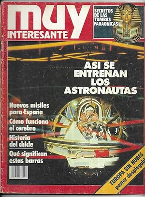 Muy Interesante Nº 22 Asi se entrenan los Astronautas 1983