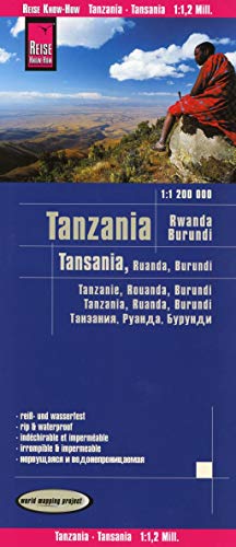 Bild des Verkufers fr Tanzania GPS: world mapping project (Tanzania (1:1.000.000)) zum Verkauf von WeBuyBooks