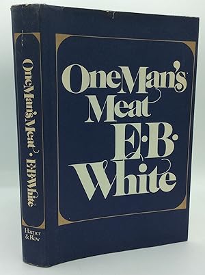 Seller image for ONE MAN'S MEAT for sale by Kubik Fine Books Ltd., ABAA