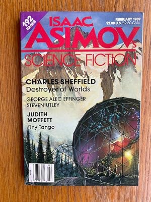 Image du vendeur pour Isaac Asimov's Science Fiction February 1989 mis en vente par Scene of the Crime, ABAC, IOBA