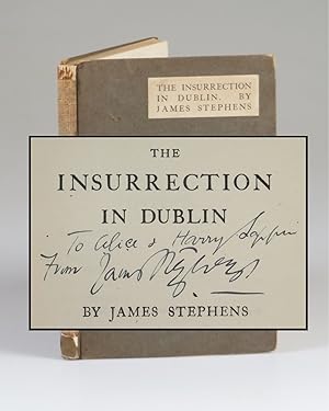 The Insurrection in Dublin, an inscribed presentation copy