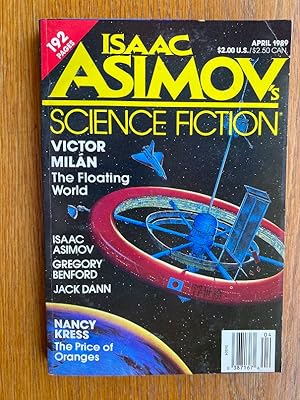 Image du vendeur pour Isaac Asimov's Science Fiction April 1989 mis en vente par Scene of the Crime, ABAC, IOBA