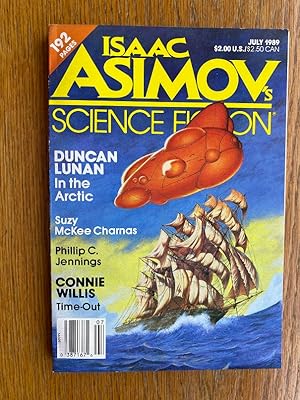 Image du vendeur pour Isaac Asimov's Science Fiction July 1989 mis en vente par Scene of the Crime, ABAC, IOBA