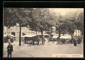 Carte postale Luchon, Le Marche