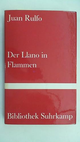 Seller image for Der Llano in Flammen : Erzhlungen - Bibliothek Suhrkamp Band 504, for sale by Antiquariat Maiwald
