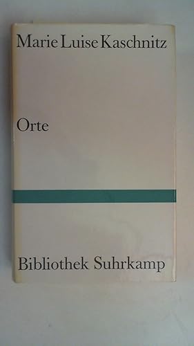 Orte. Aufzeichnungen - Bibliothek Suhrkamp Band 486,