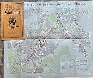 Amtlicher Plan der Stadt der Auslandsdeutschen Stuttgart. Maßstab 1:14 000. Bearbeitet und hgg. v...