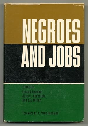 Bild des Verkufers fr Negroes and Jobs: A Book of Readings zum Verkauf von Between the Covers-Rare Books, Inc. ABAA