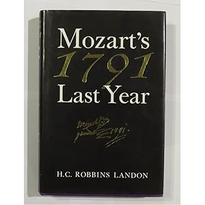 Seller image for 1791: Mozart's Last Year for sale by St Marys Books And Prints