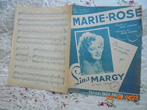 Marie Rose [partition] piano et chant