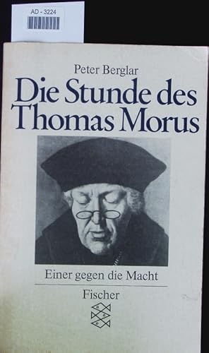 Seller image for Die Stunde des Thomas Morus. for sale by Antiquariat Bookfarm