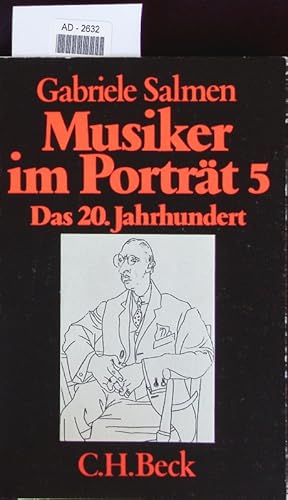 Bild des Verkufers fr Musiker im Portrt. zum Verkauf von Antiquariat Bookfarm