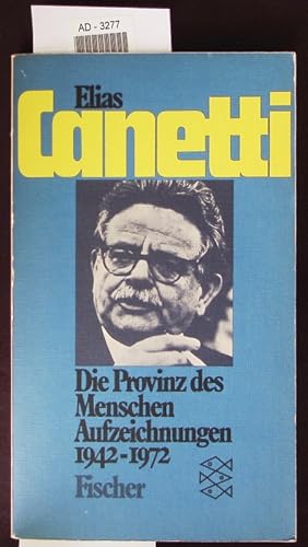 Seller image for Die Provinz des Menschen. Aufzeichnungen 1942-1972. for sale by Antiquariat Bookfarm