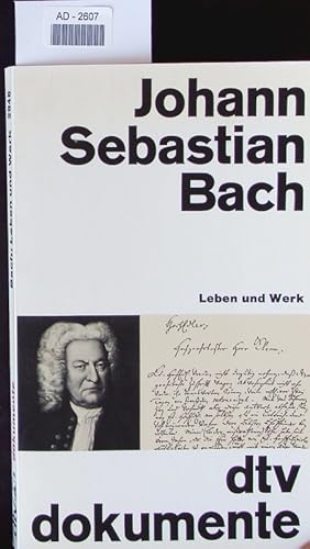 Image du vendeur pour Johann Sebastian Bach. mis en vente par Antiquariat Bookfarm
