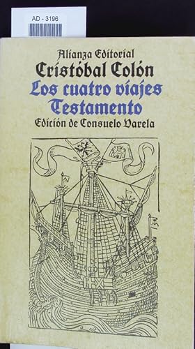 Imagen del vendedor de Los cuatro viajes. a la venta por Antiquariat Bookfarm