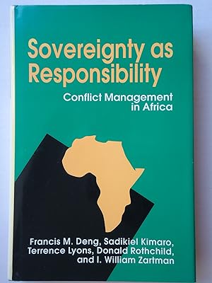 Bild des Verkufers fr SOVEREIGNTY AS RESPONSIBILITY. Conflict Management in Africa zum Verkauf von GfB, the Colchester Bookshop