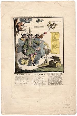 Antique Print-STOCH BUBBLE-CARICATURE-FINANCE-JOHN LAW-Anonymous-John Law-1720