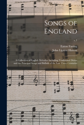 Immagine del venditore per Songs of England: a Collection of English Melodies Including Traditional Ditties and the Principal Songs and Ballads of the Last Three C (Paperback or Softback) venduto da BargainBookStores