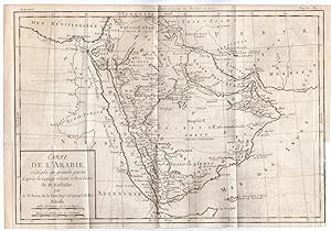 Antique Map-ARABIA-MIDDLE EAST-Anonymous-Brion de la Tour-1779