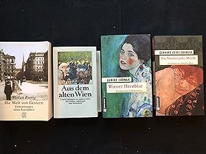 Konvolut: 4 Bücher "Erzählungen aus dem alten Wien"