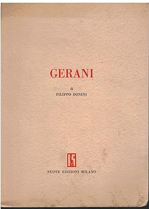 Seller image for Gerani for sale by Books di Andrea Mancini