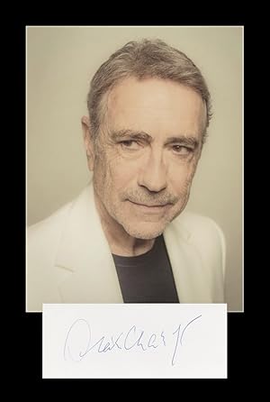 Seller image for Alain Chamfort - Carte signe + Photo - Lige 1994 for sale by PhP Autographs