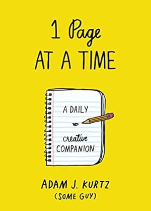Seller image for 1 Page at a Time: A Daily Creative Companion for sale by ICTBooks