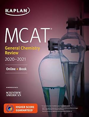Bild des Verkufers fr MCAT General Chemistry Review 2020-2021: Online + Book (Kaplan Test Prep) zum Verkauf von ICTBooks